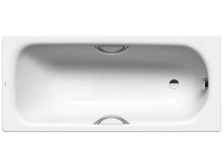vana Kaldewei Saniform Plus Star 150/70 model 331 s otvory pro madla smaltovaná ocel, bílá