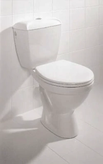 WC mís k combi bez nádrže Jika Lyra 2419.4 zadní šikmý odpad barva sunset