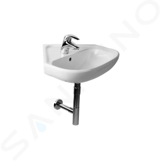 umývátko Jika Olymp H81571.1 rohové s otvorem, 55 cm bílé